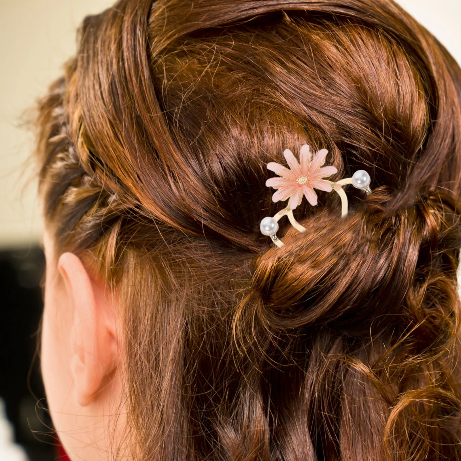 

3 шт., винтажные U-образные заколки для волос, металлические цветочные палочки для волос, элегантный инструмент для прически, аксессуары для волос в китайском стиле, свадебные древние ханьфу