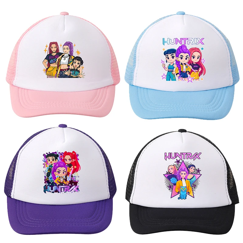 

KPop Demon Hunting Series для взрослых и детей, летняя шляпа от солнца, регулируемая бейсболка унисекс, популярные фильмы, милая спортивная шляпа на открытом воздухе, подарок на день рождения