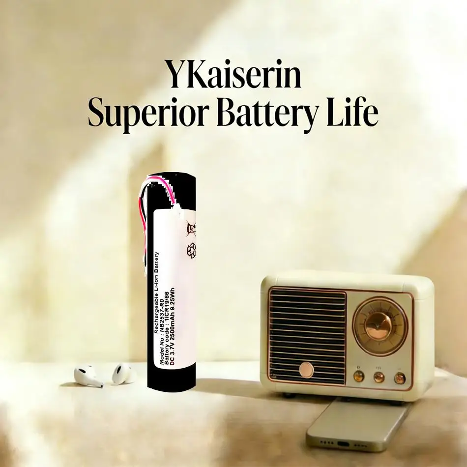 

Аккумулятор высокой емкости 2500 мАч для электронных музыкальных инструментов Akai EWI 5000 Solo, цвет синий, модель NB2537-R0, UF16650ZTA