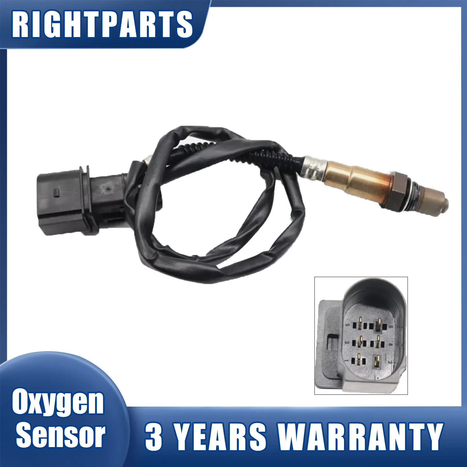 

Lambda Sensor Oxygen Sensor O2 1K0998262H 234-5129 For VW Passat Touareg 3.2 2004-2006 A6 A8 S8 Part 0258007357 06A906262BT