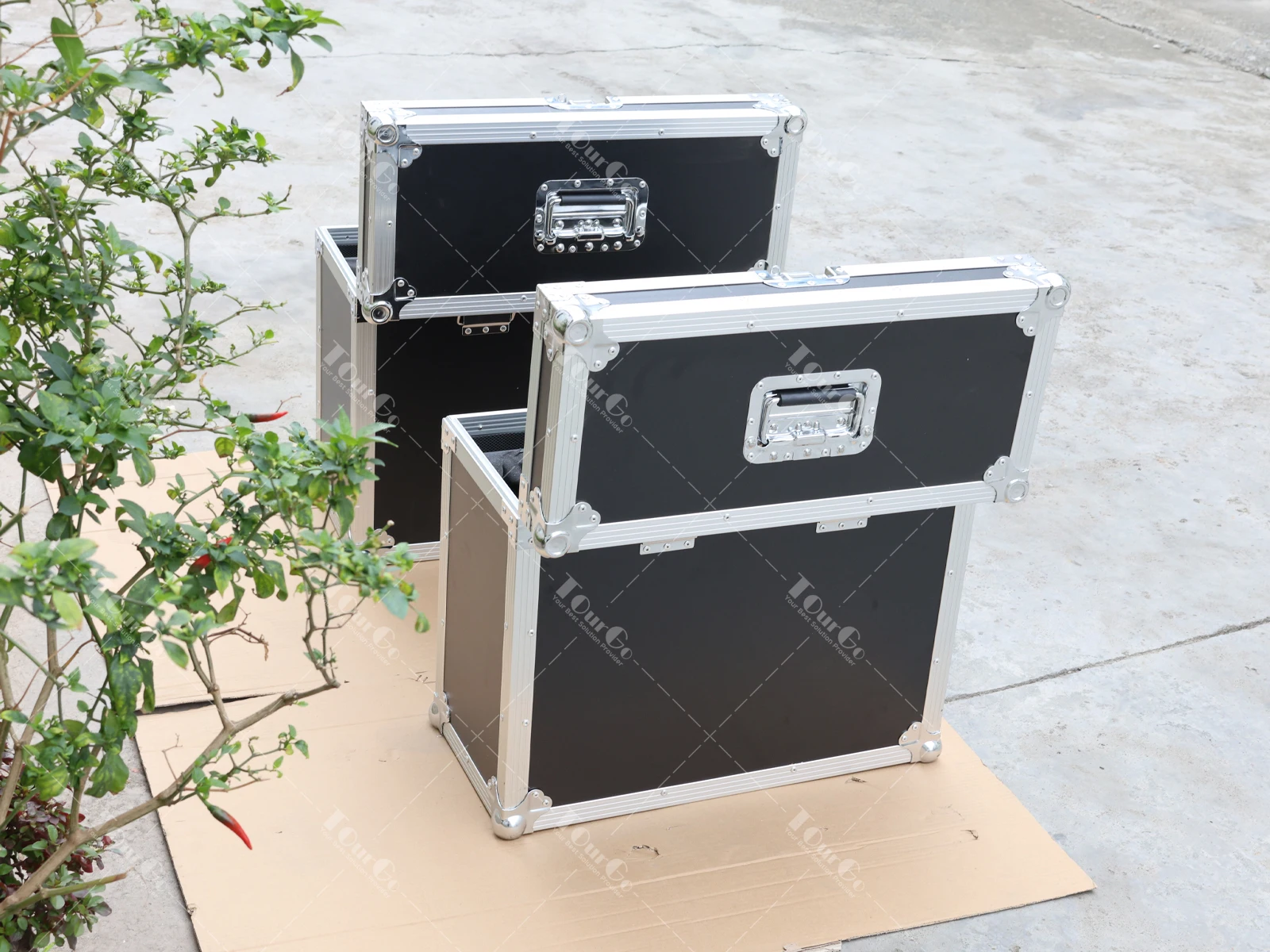 Estojo de vôo universal para displays TFT de 20-2 polegadas