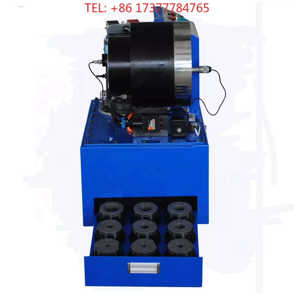 NEW!Factory Direct Supp High Pressure 1/4'''-2'' AC Air Hydraulic Hose Crimper hine Competitive Priced Hose Crimping Device