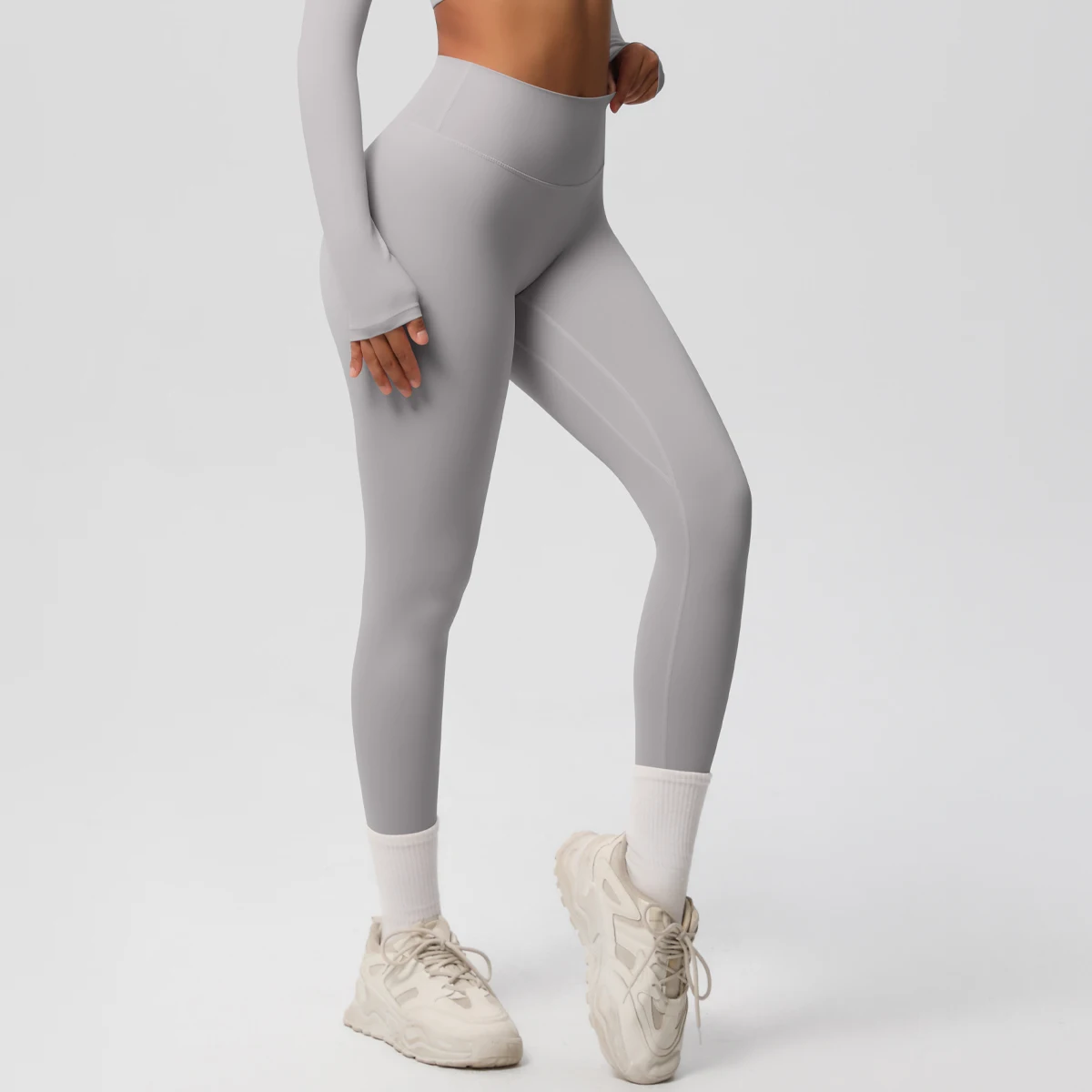 Yoga-Leggings, hohe Taille, nacktes Gefühl, Leggings für Damen, Fitness, Laufen, Yoga-Hose, Energie, Fitnessstudio, enge Leggings, lässige Workout-Leggings – Detail 35