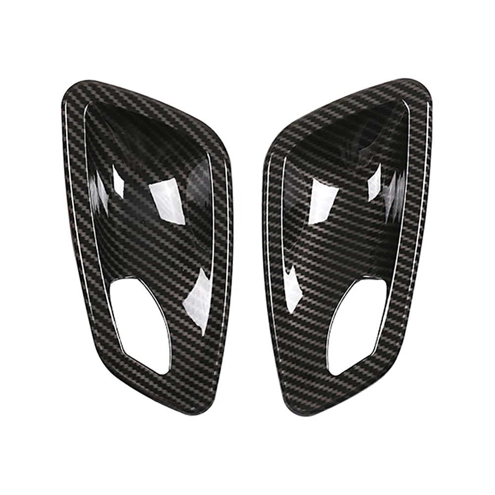 For BMW E92/E93 Coupe and Convertible 2007-2013 Door Handle Bowl Cover Trim ABS Carbon Fiber