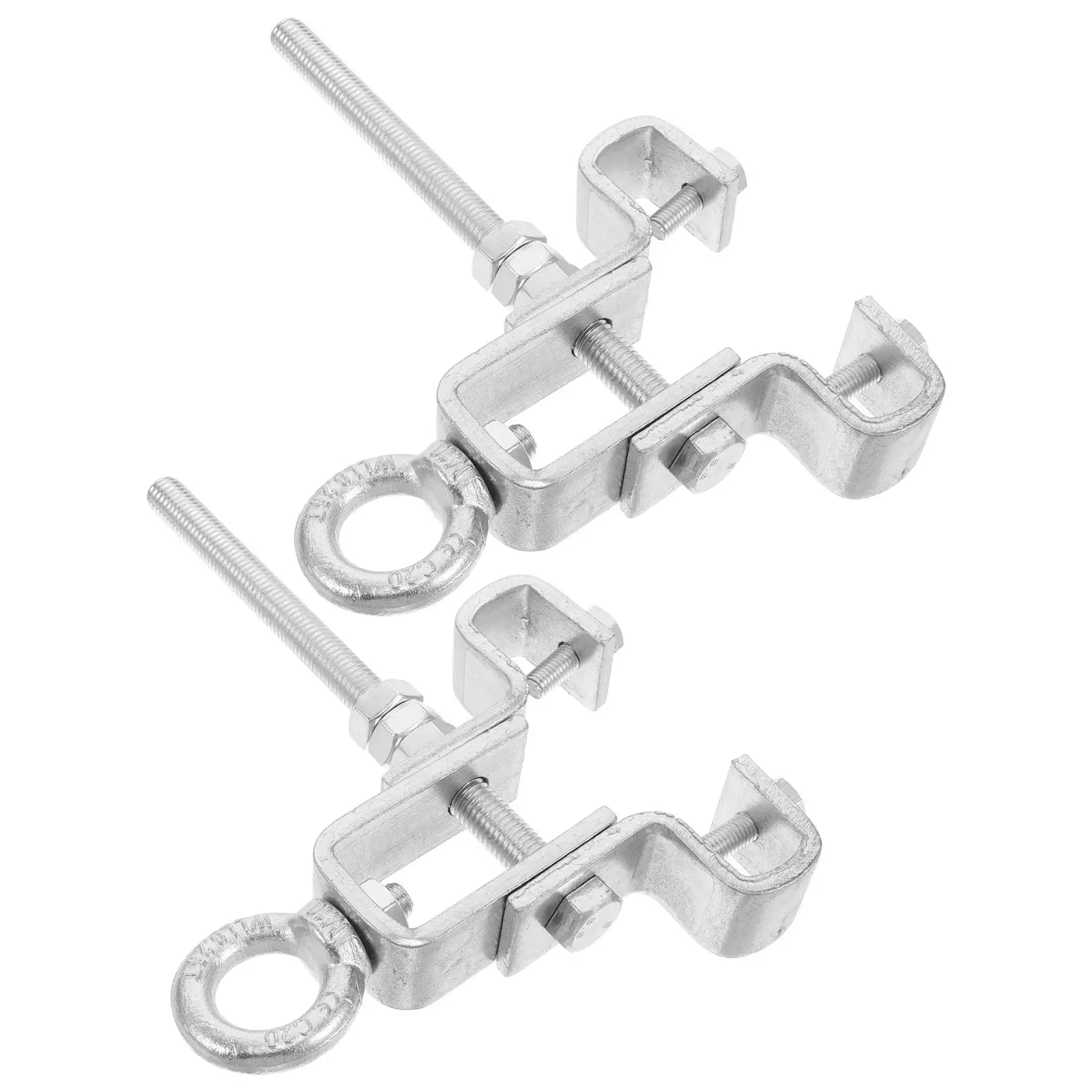 

2pcs Sandbag Hanging Bracket Durable Steel Adjustable Heavy Duty Mounting Hardware Punching Bag Holder Swing Brackets Gym