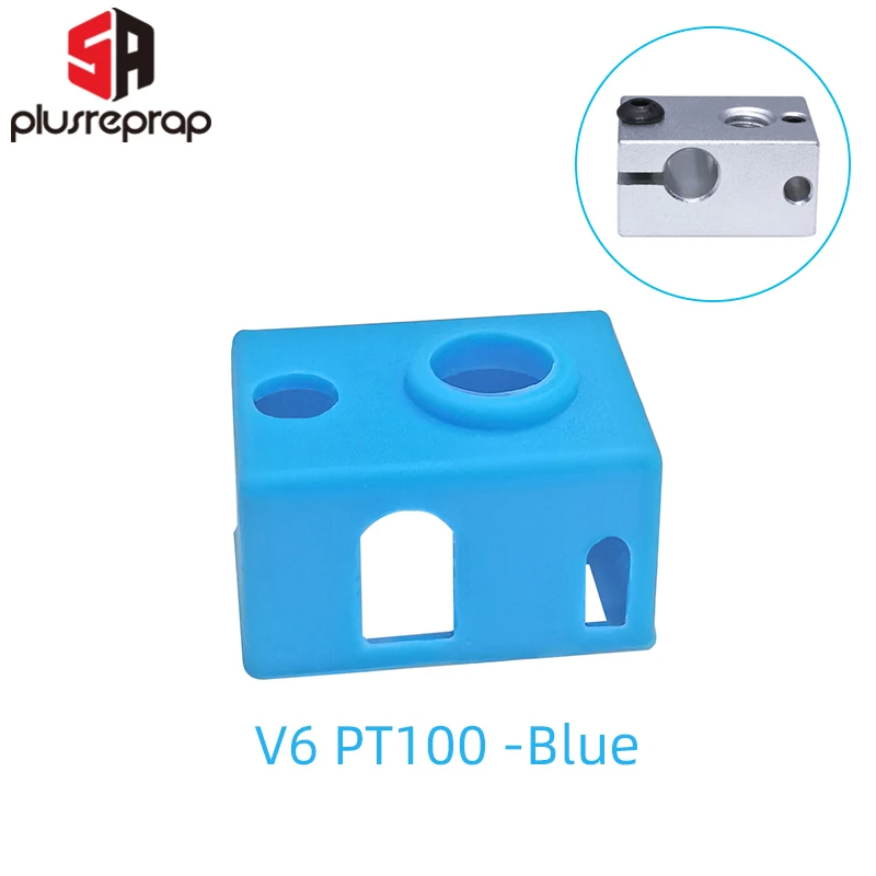 

V6 PT100 silicone sock for V6 Upgraded Aluminum Block Warm Keeping Cover 3D Printer Parts