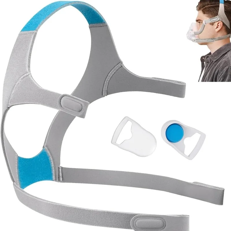 Replacement Headband for Resmed Airfit F20 N20 Mask Nasal Mask Unisex CPAP Adjustable Replacement Headband for Sleep Apnea