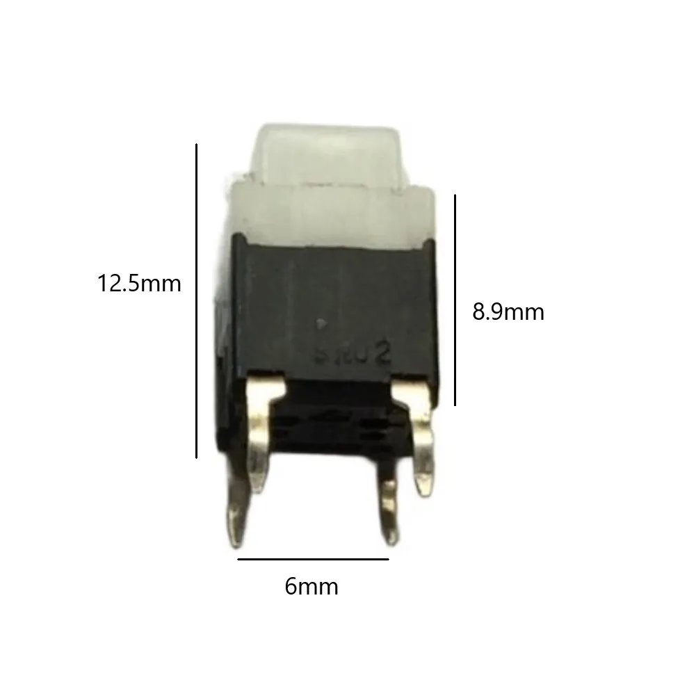 

5pcs ESE20D321 Flat Head Tactile Switch for Automotive Applications with Self-Resetting Mechanism and Robust Plastic Housing