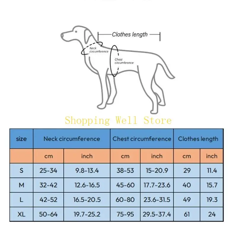 Imagen 7: Chaleco peludo perro kx4b para chaquetas para perros para acampar para caminar en invierno para mediano,