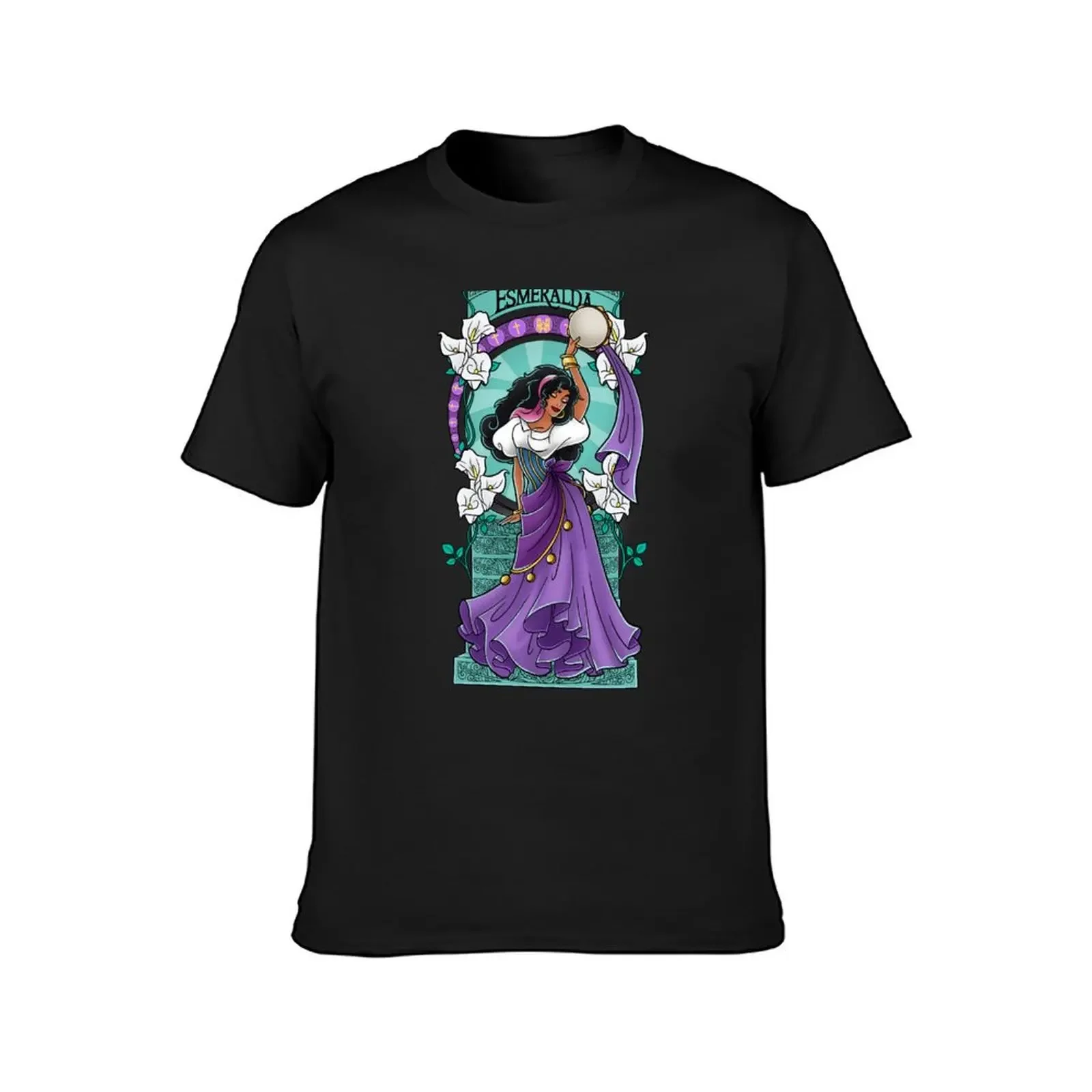 Gypsy Princess Art Nouveau T-Shirt new edition blacks big and tall t shirts for men