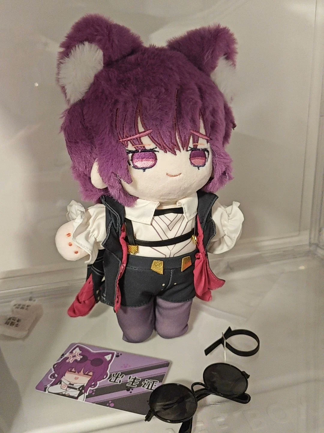 

In Stock Honkai: Star Rail 20cm Kafka Cotton Stuffed Dolls Gifts Cosplay Doll With Outfit Clothes Mascot Ornament