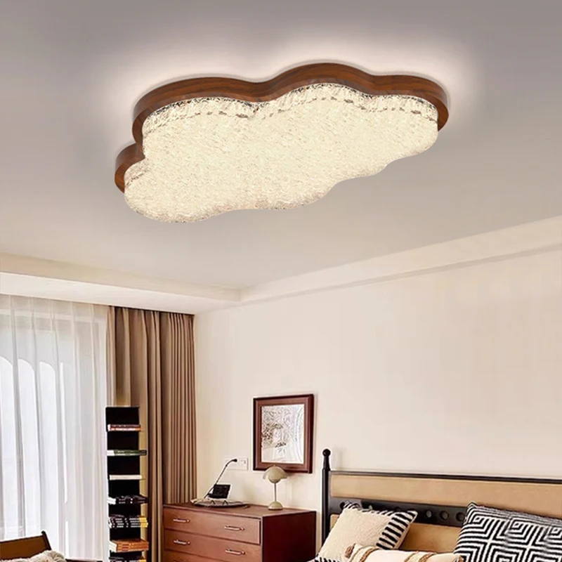 Cream LED Cloud Acrylic Chandeliers Bedroom Living Dining Room Ceiling Lights Simple modern Home Decor Indoor Lighting Fixtures