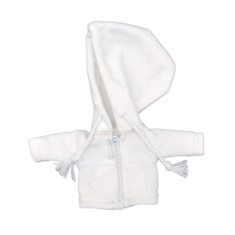 Abbigliamento casual per ragazze Ob11 Cappotto per bambini Giacca con cerniera Felpa con cappuccio Obitsu11 alla moda Casa da gioco fatta a mano Vestiti per bambole Accessori per bambole