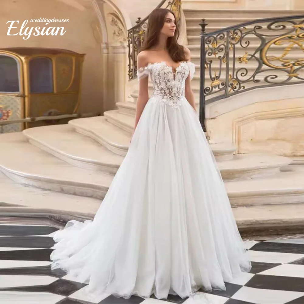 Personalizado uma linha vestidos de casamento querida fora do ombro noiva vestidos de casamento feminino ilusão vestidos de noiva uma linha vestidos de casamento