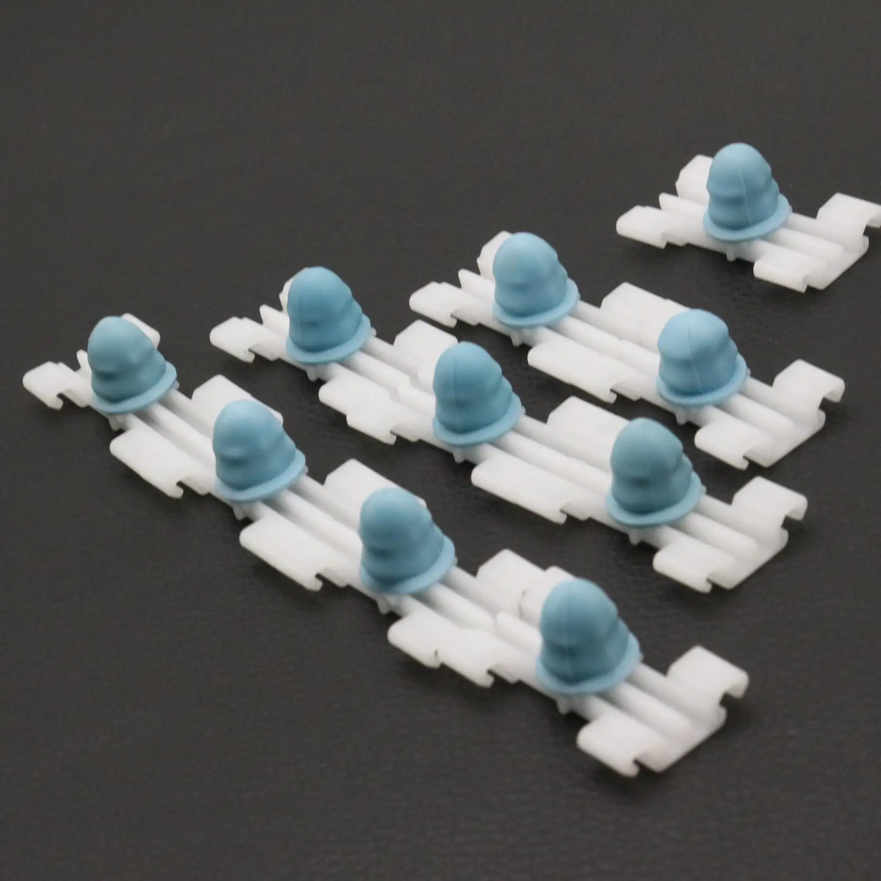 

10 Pcs Side Moulding Clip Retainer Fit For BMW 320i 325i 328i 330i 323i 330xi 1999–2005 White Nylon Fastener | 51-13-8-231-130