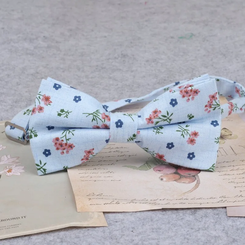 Marke Neue Männer Mode Retro Blume Drucken Bogen Krawatten Für Mann Casual Schule Jungen Katzen Muster Neck Tragen Bowtie Zubehör schmetterling – Detail 36