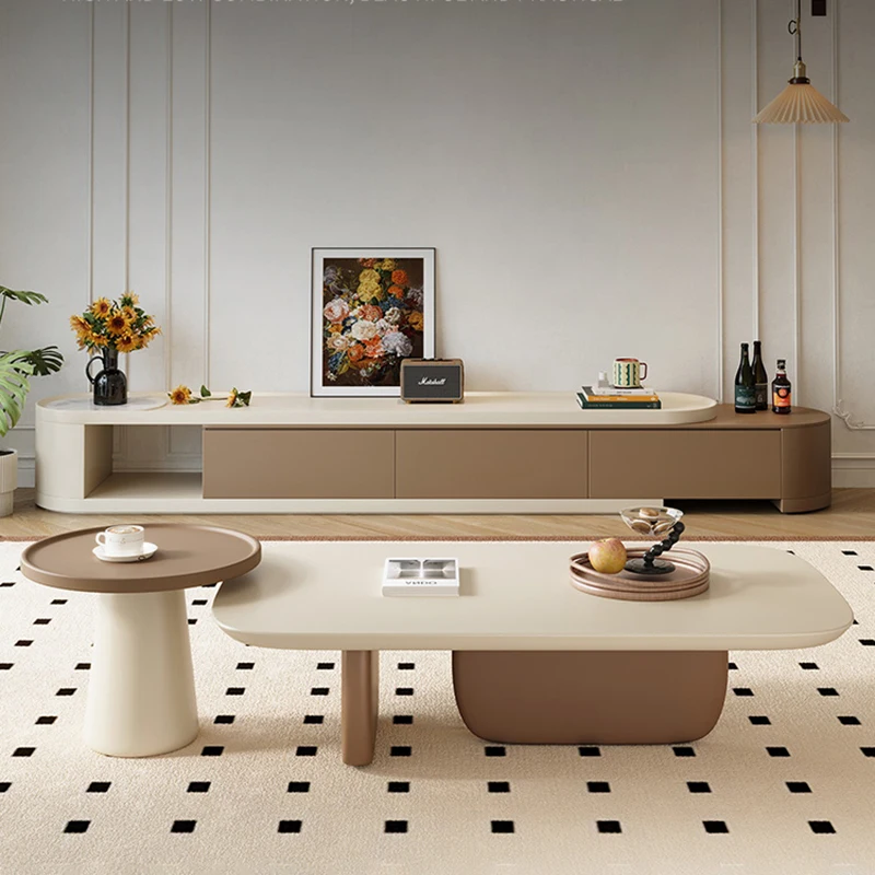 Modern Glamour Coffee Tables Premium Premium Unique Coffee Tables Effect Storage Table Basse De Salon Living Room Furniture