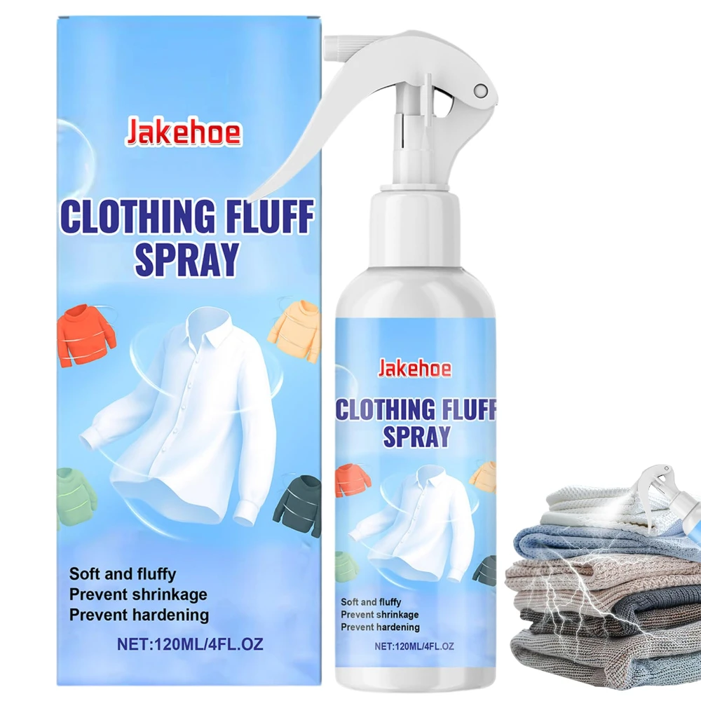 120 ml Anti-wrinkle Clothes Spray Antistatic Spray for Garments Spray Ironing Clothes Without Iron Reduces Static Electricity
