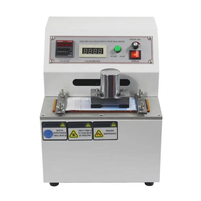 

Great Price Ink Friction Decoloring For Test Machine Rub Scuff Tester High Quality Product Category Testing Equipment