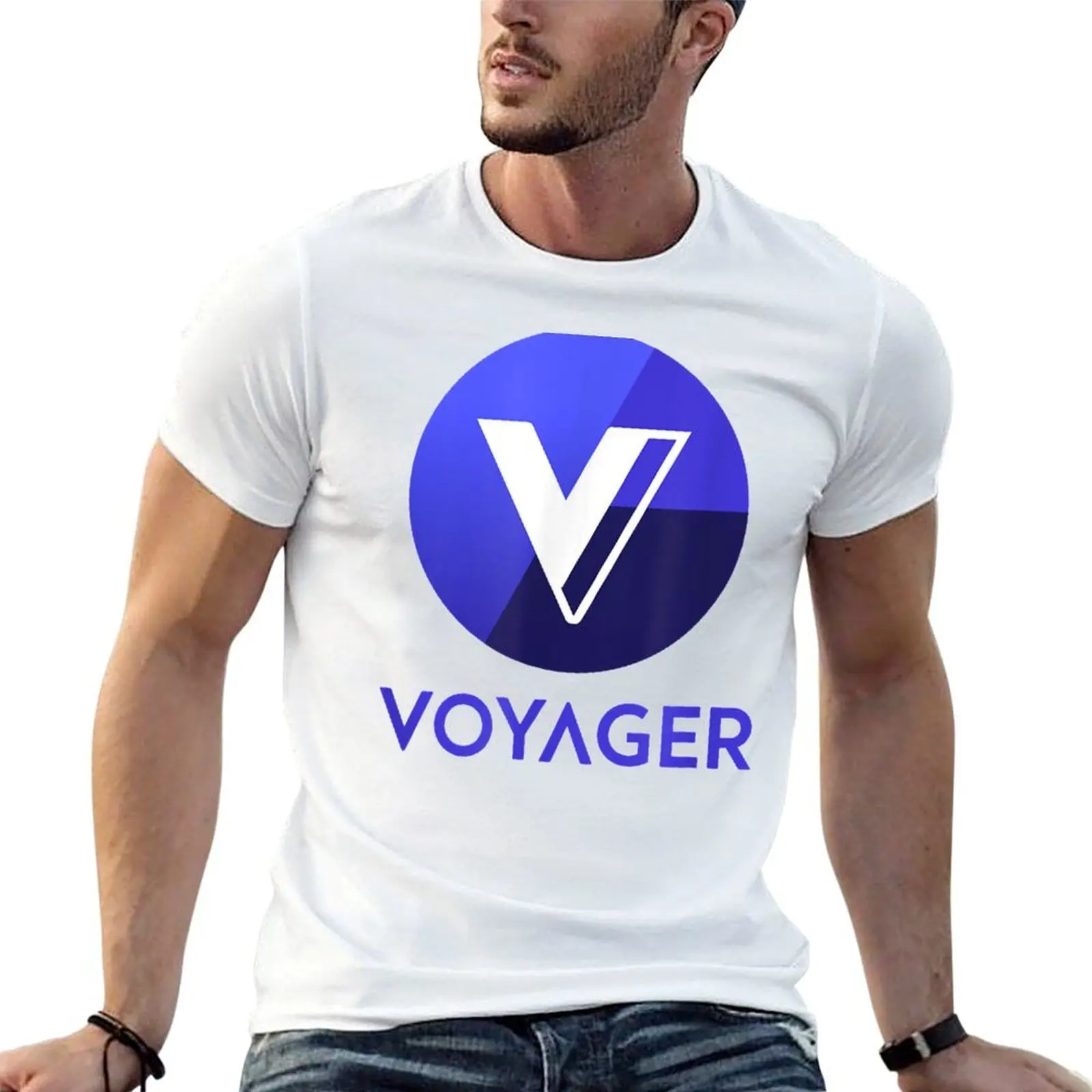 

Voyager Token - VGX crypto T-Shirt man t shirts for men funny t shirts dark humor T-Shirt
