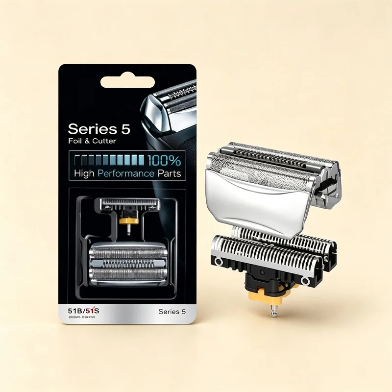 51S SHAVER FOIL AND CUTTER REPLACEMENT HEAD SPARE PARTS FIT BRAUN 8000 SERIES 360 COMPLETE ACTIVATOR CONTOURPRO 5643 5645 8970 8