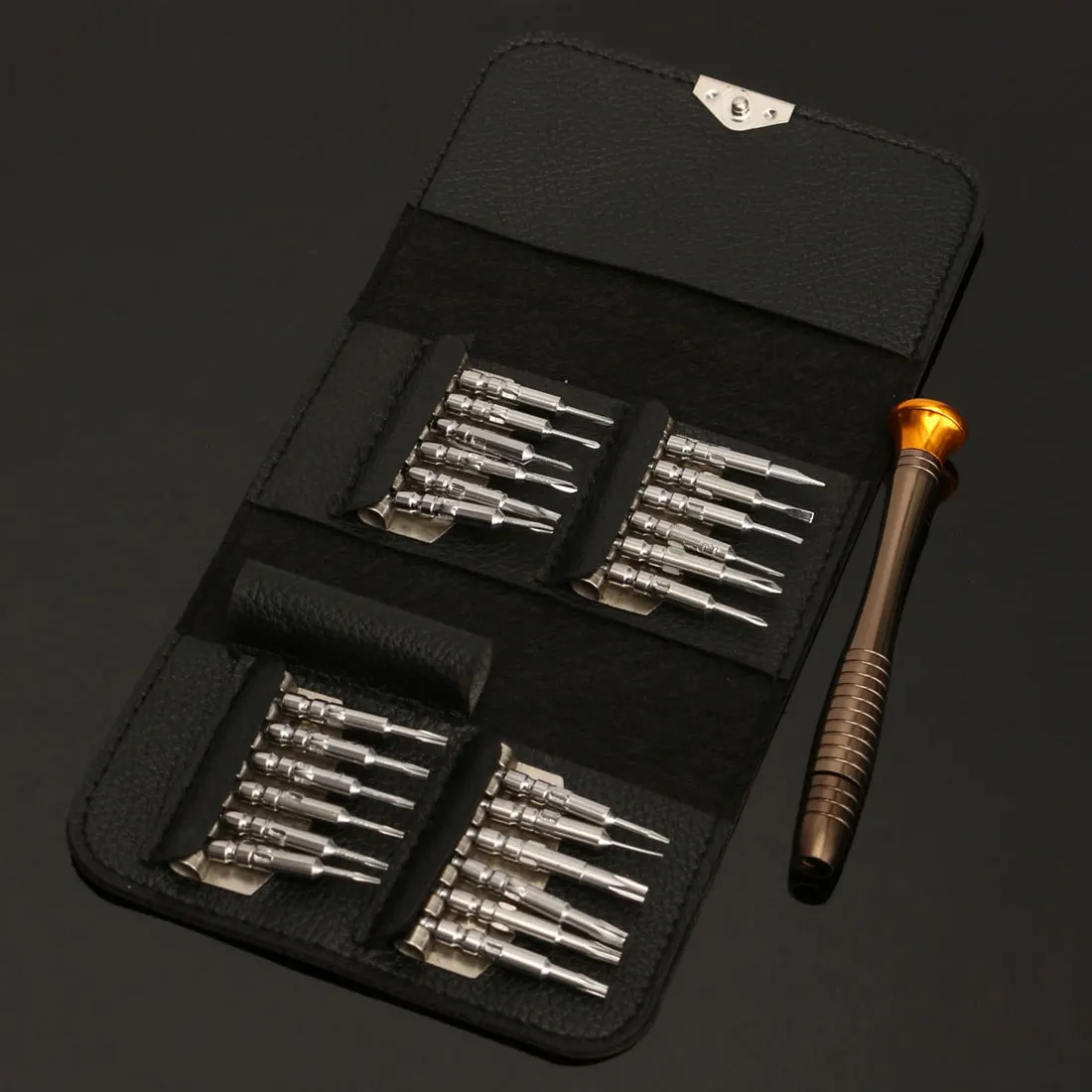 

25 in 1 Phone Screwdriver Wallet Set Multi Repair Screwdrivers Tools Kit