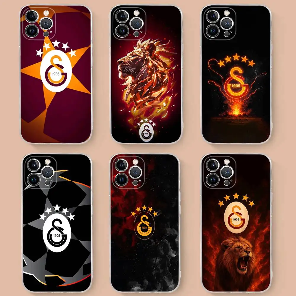Чехол для телефона с символикой футбольной команды Галатасарай для iPhone 17 16 15 14 13 12 11 Pro Max Plus, мягкий, персонализированный, DIY