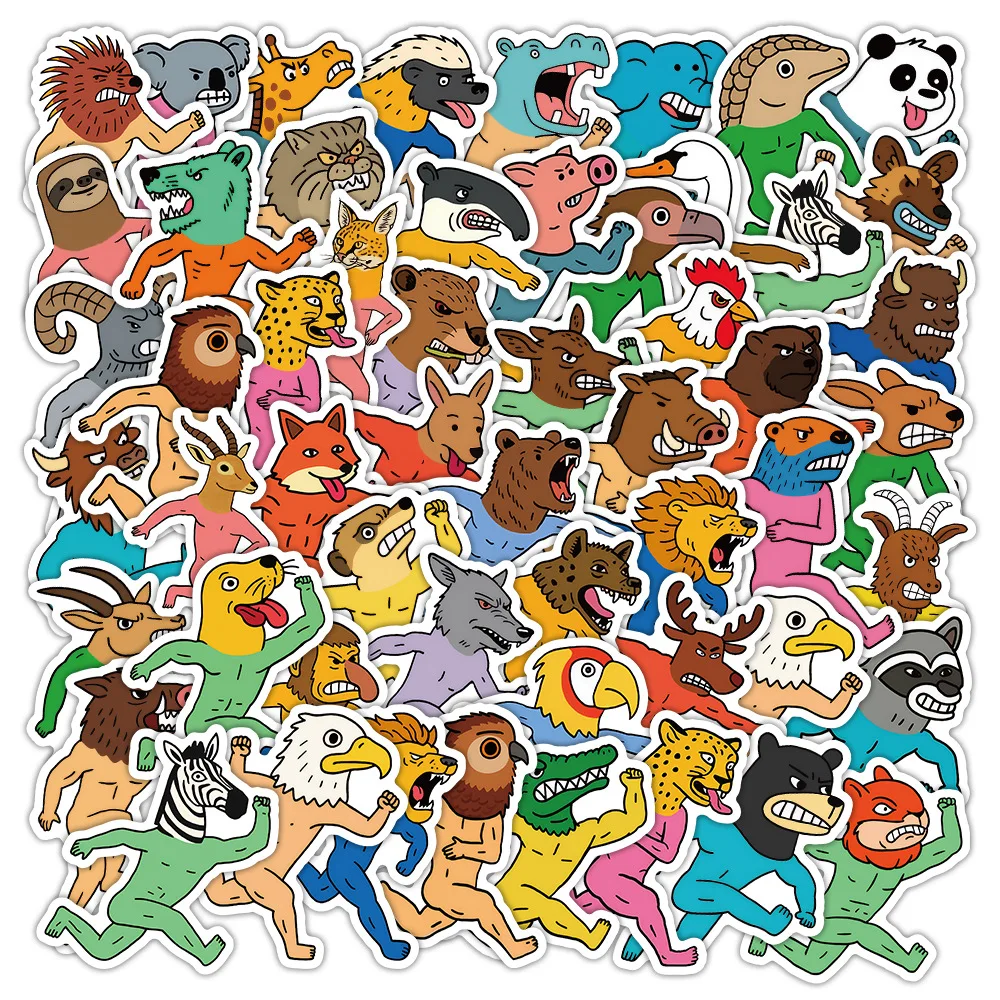 

10/50PCS Animal Freaks Graffiti Stickers Exquisite Fashion DIY Toys Secret for Bottle Scrapbook Travel Bag Aesthetic Decals