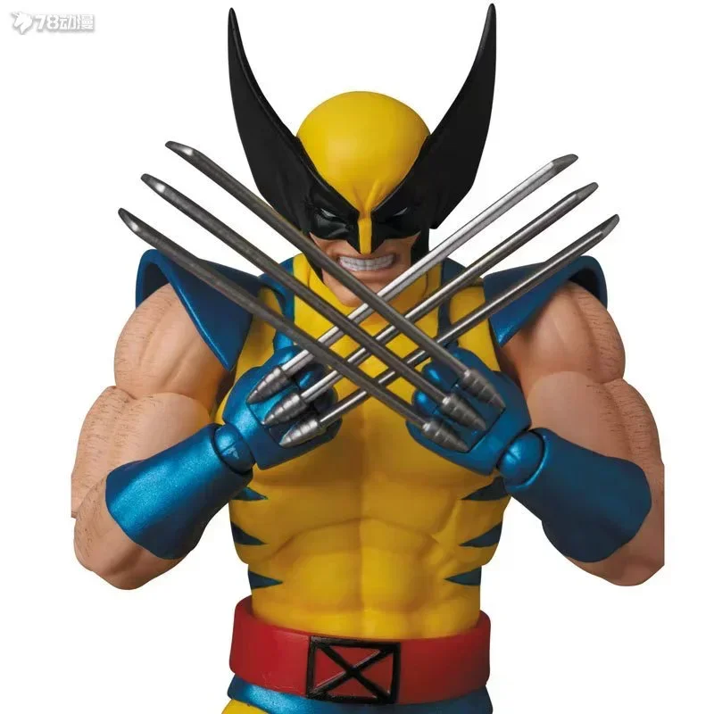 Ct Toys Deadpool Anime MAFEX No.096 X-Men Wolverine Figurine Comic Version Action Figure Collection Model Toy for Children Gifts