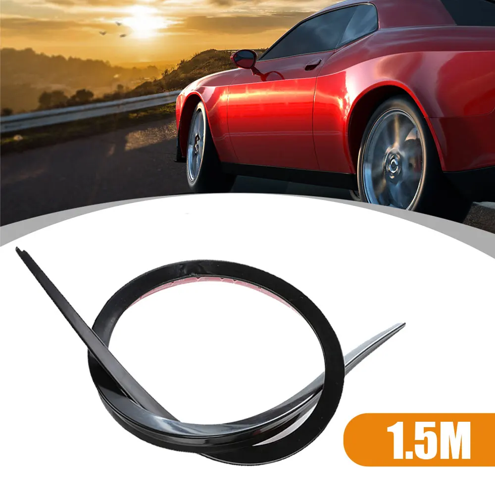 1pc Roof Spoiler 1.2M/1.5M Car Decoration Styling Spoilers Tail Spoiler Trunk Wing Refit Spoiler Car Exterior Parts Universal