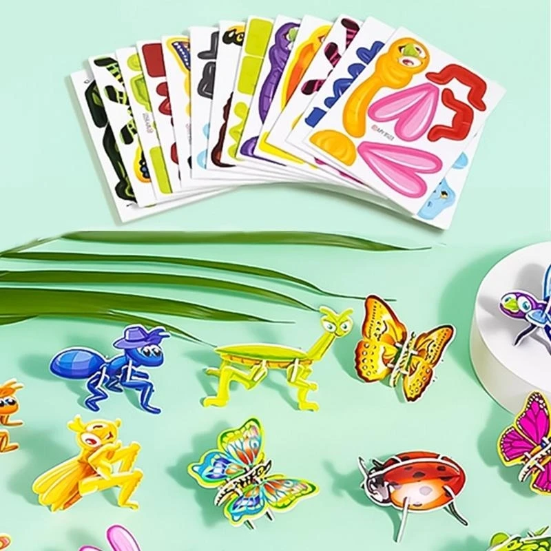 25pcs/set đồ chơi xây dựng đồ chơi câu đố động cho trẻ giáo dục sớm