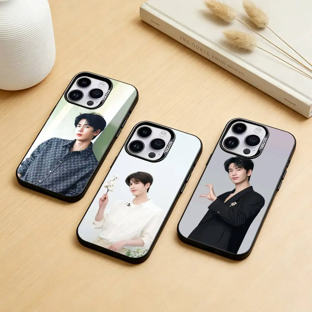 

Handsome K-Krien Z-Zhang L-Linghe Phone Case For iPhone 17,16,15,14,13,12,11,Pro Max,Plus Candy Silver Cover