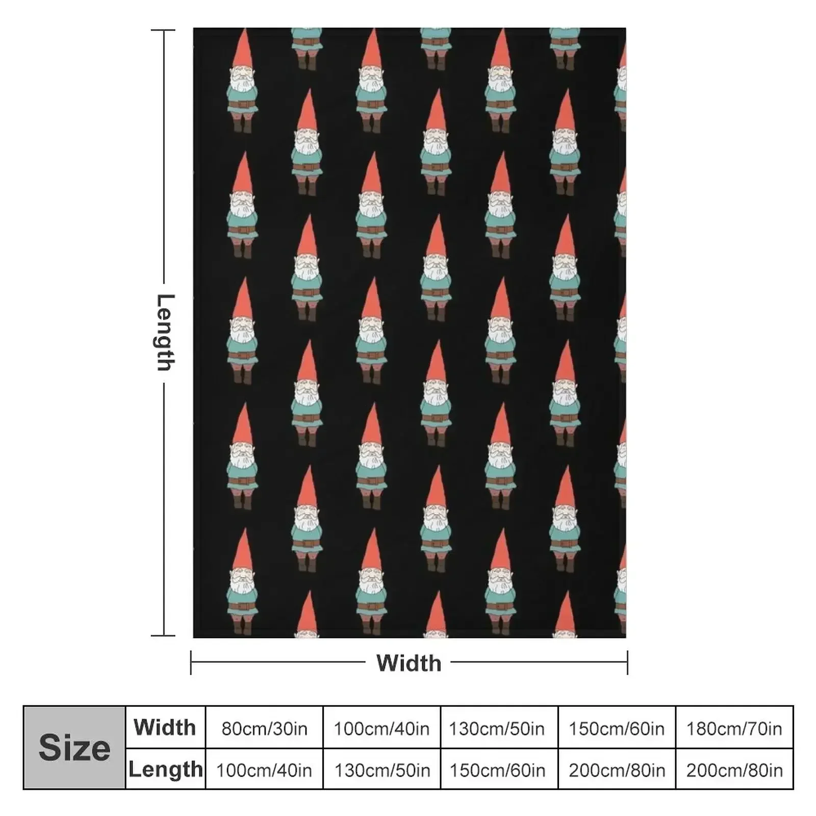 Amelie's Travelling Dwarf Throw Blanket Large Tourist blankets ands Soft Big Blankets