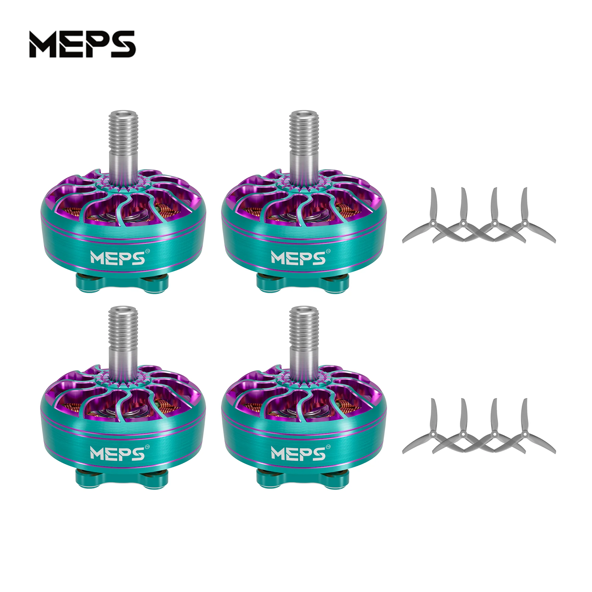 MEPS SZ2306 4PCS FPV Brushless Motor 1750KV 1950KV 6S Lipo 5mm Shaft for 5 Inch Freestyle Quad Drones with 4942 Propellers