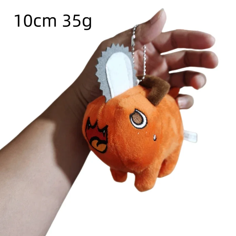 Boneka mewah kartun Makima Denji Power Himeno boneka untuk anak-anak bayi 1 buah 10cm Anime Chainsaw Man Pochita