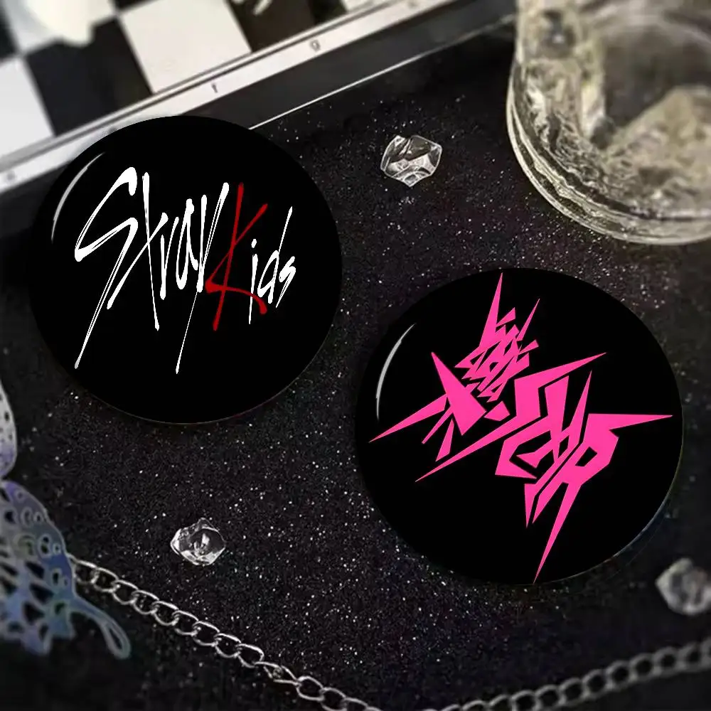 Kpop S-Stray K-Kids  32/44/58MM Customizable Button Pins Cute Funny Creative Badge Jewelry Decor Gifts for Friends
