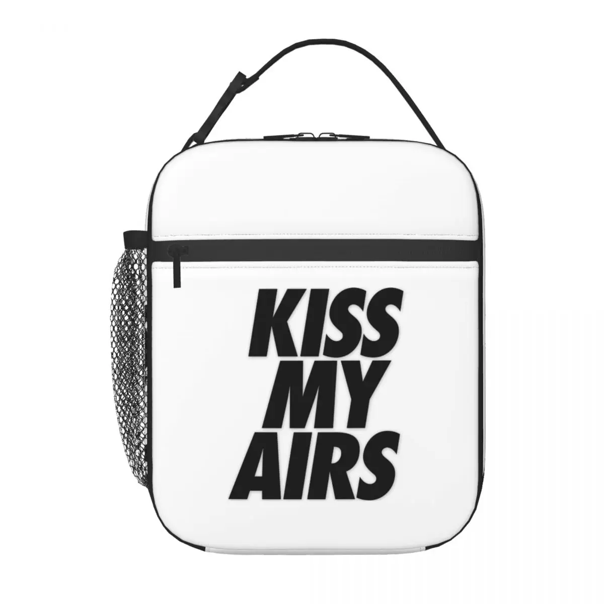 Kiss My Airs Thermal Insulated Lunch Bag Women Resuable Lunch Tote for Kids School Children Multifunction Food Box