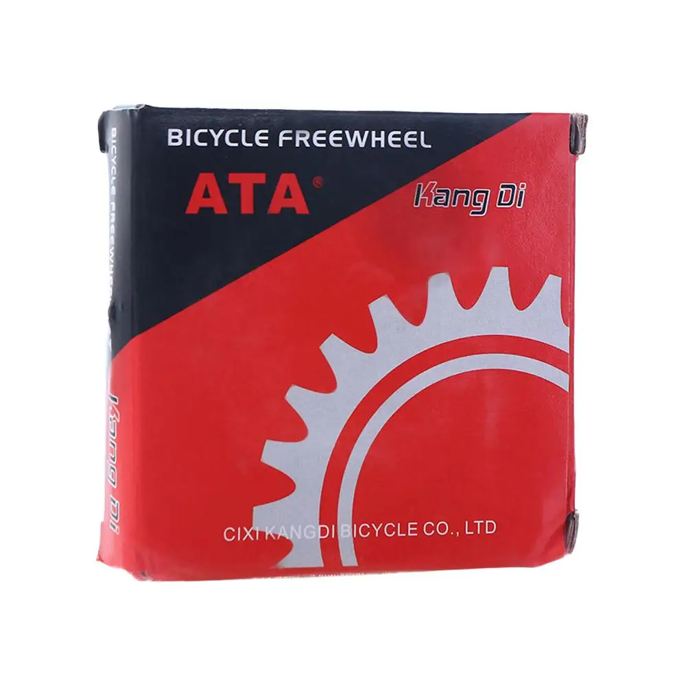 Steel Monolithic Flywheel Cycling Parts Fixed Gear Bicycle Single Speed Cog 1/2" X 1/8" Freewheel Sprocket Bicycle Freewheel view 2