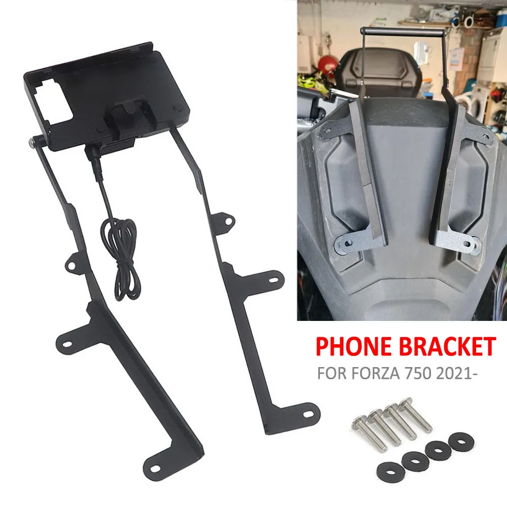 

FOR HONDA NSS750 NSS 750 2021 NEW Motorcycle Mobile Phone GPS Mount Wireless Charging Navigation Plate Bracket Stand Board