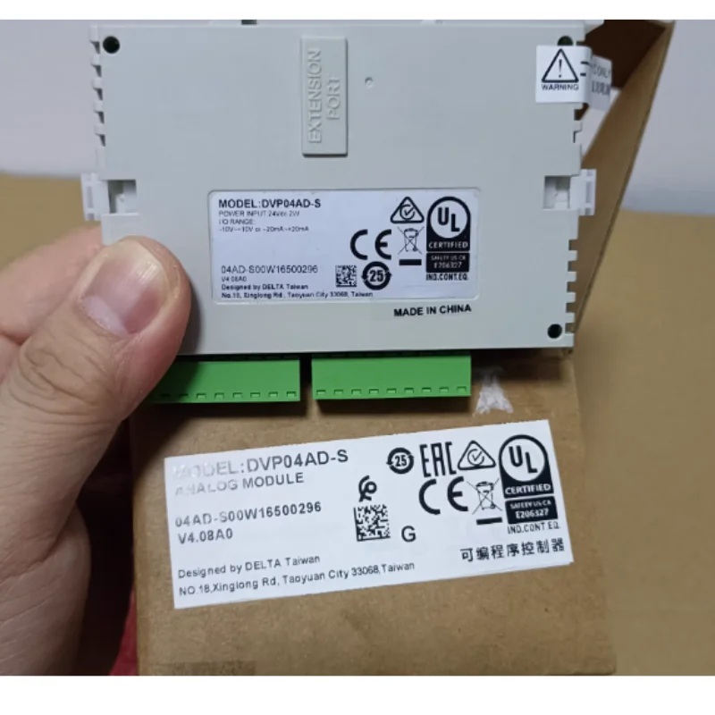 

New module DVP04AD-S in stock for fast delivery