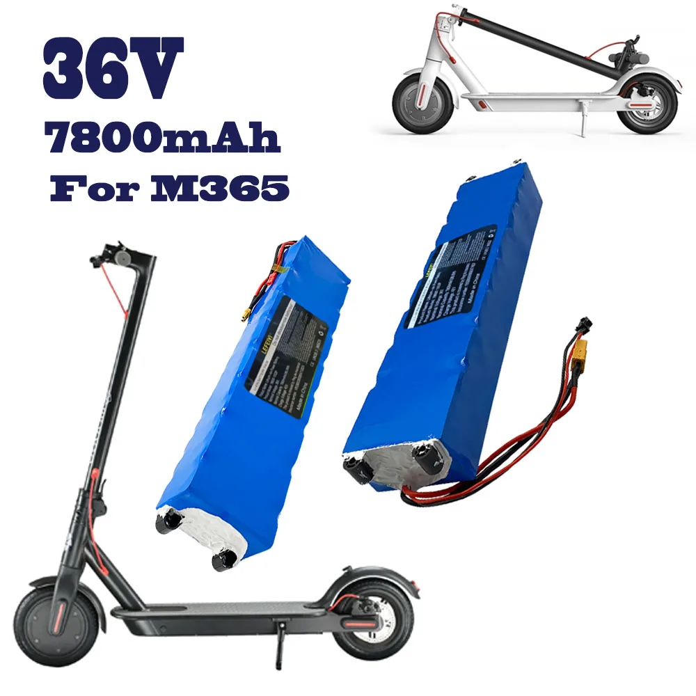 

New 36V 7800mah 10S3P 18650 Lithium Battery Pack 20A BMS Suitable for Xiaomi Mi Home M365 PRO Electric Scooter/Bicycle