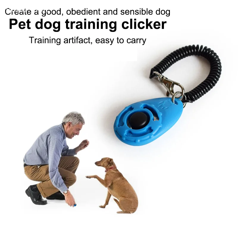 Pet Training Clicker Pet Behavior Correction Trainers Dog Training Whistle Clicker Pet Dog Trainer Help Guide With Key Ring