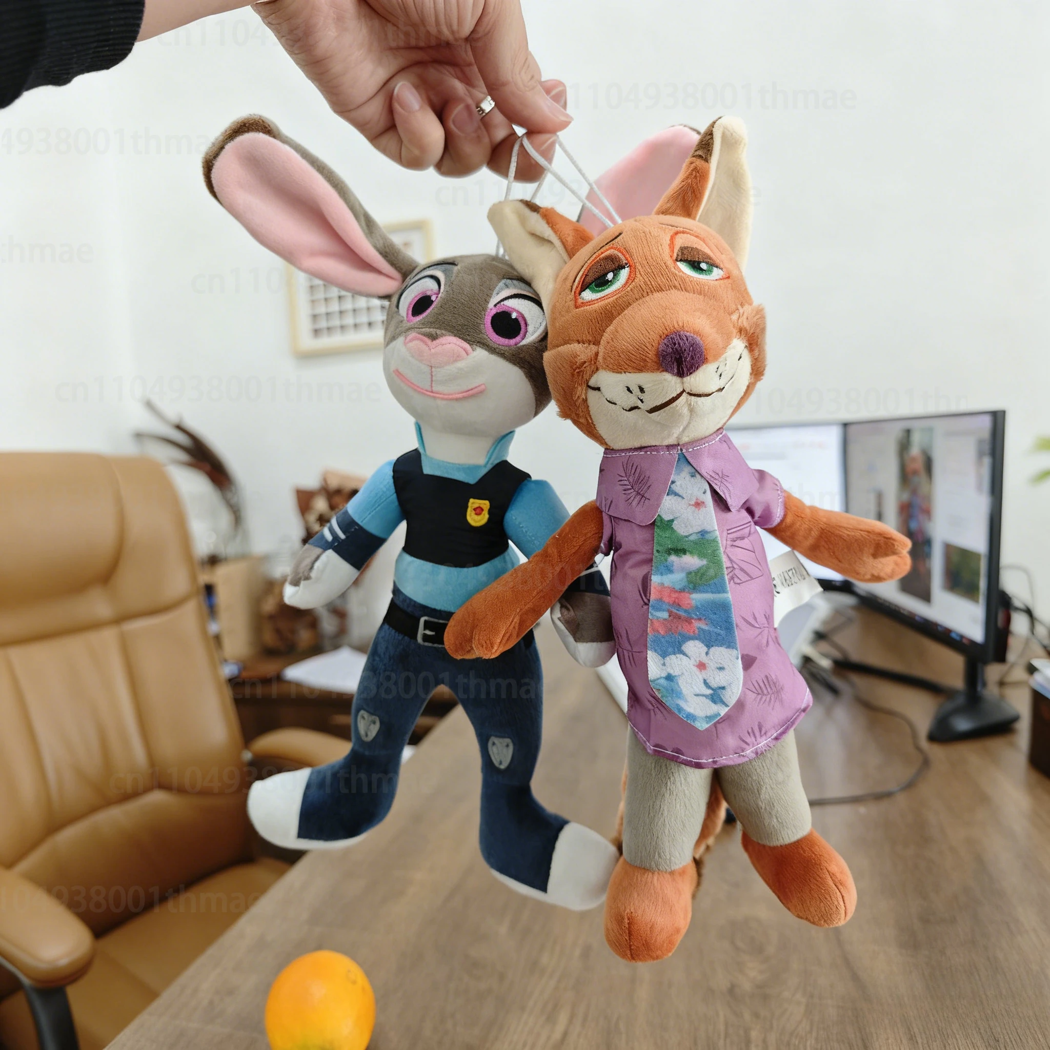 ألعاب ديزني زوتوبيا القطيفة 35 سم - أرنب نيك وايلد فوكس وجودي هوبس، حيوانات محشوة ناعمة، هدية عيد الميلاد هدية عيد ميلاد #1