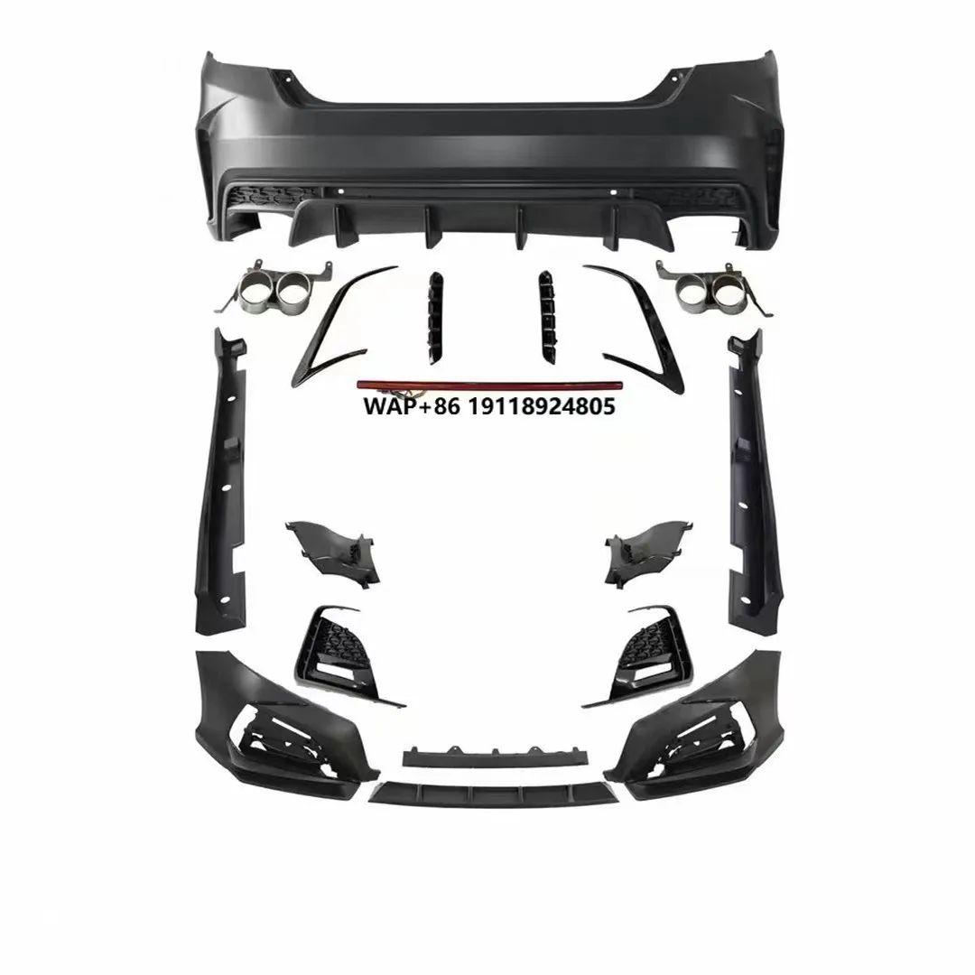 

OEM Fit Yofer Style Body Kit for 2018-2022 Accord 10th Gen PP Plastic Front Bumper Rear Bumper Side Skirts