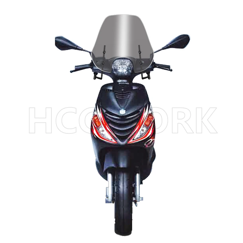 Motorcycle Accessories Windshield Hd Transparent for Piaggio Zip