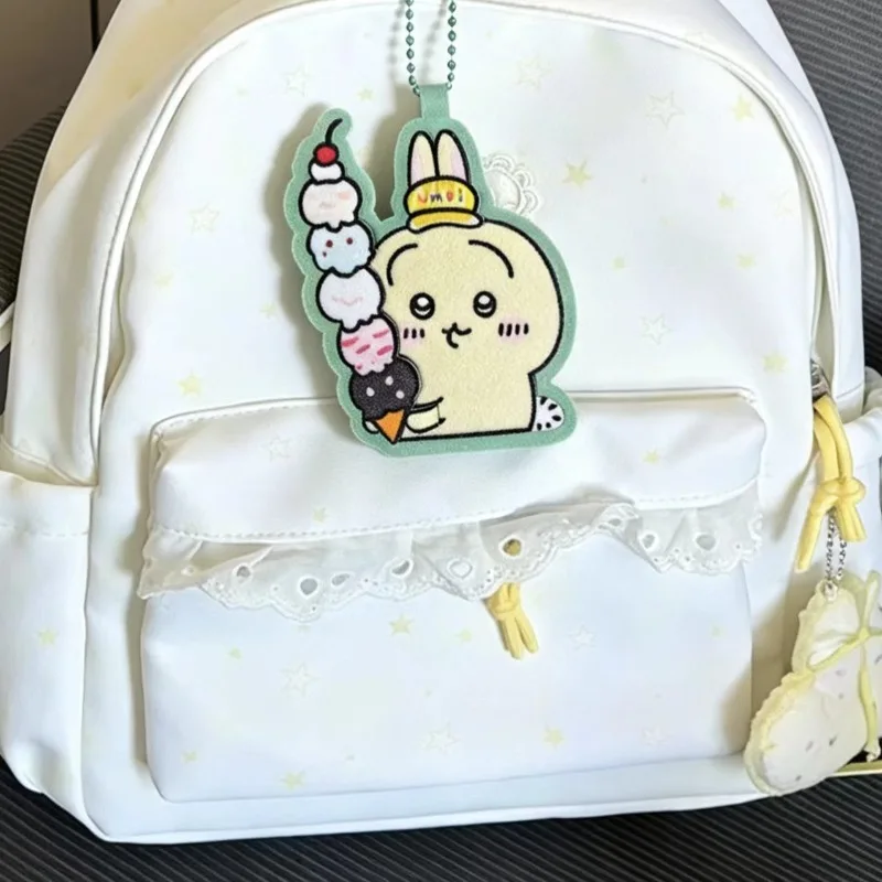 Cartoon Kawaii New Pendant Backpack Charm Decoration Super Cute Fine Workmanship  Good Feel Gift Exquisitely Designed Chiikawa