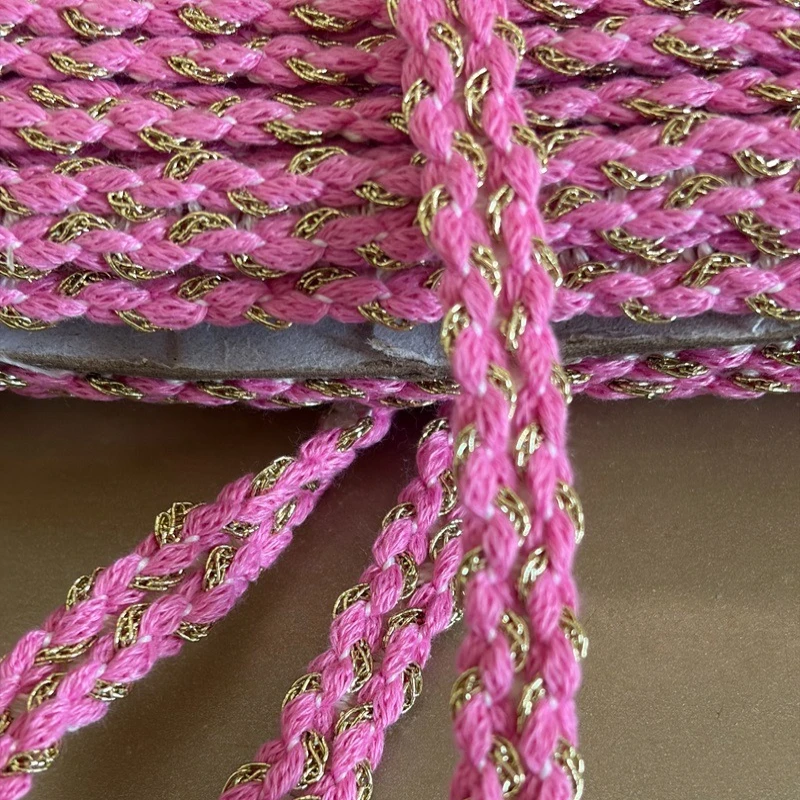 Rosenrote Lolita-Spitze für DIY-Stickerei, Stoffhandwerk, Besatz, Kleidungsdekoration, Weiß, Schwarz, Nähzubehör, Bekleidung, Kunst, Heimdekoration – Detail 5