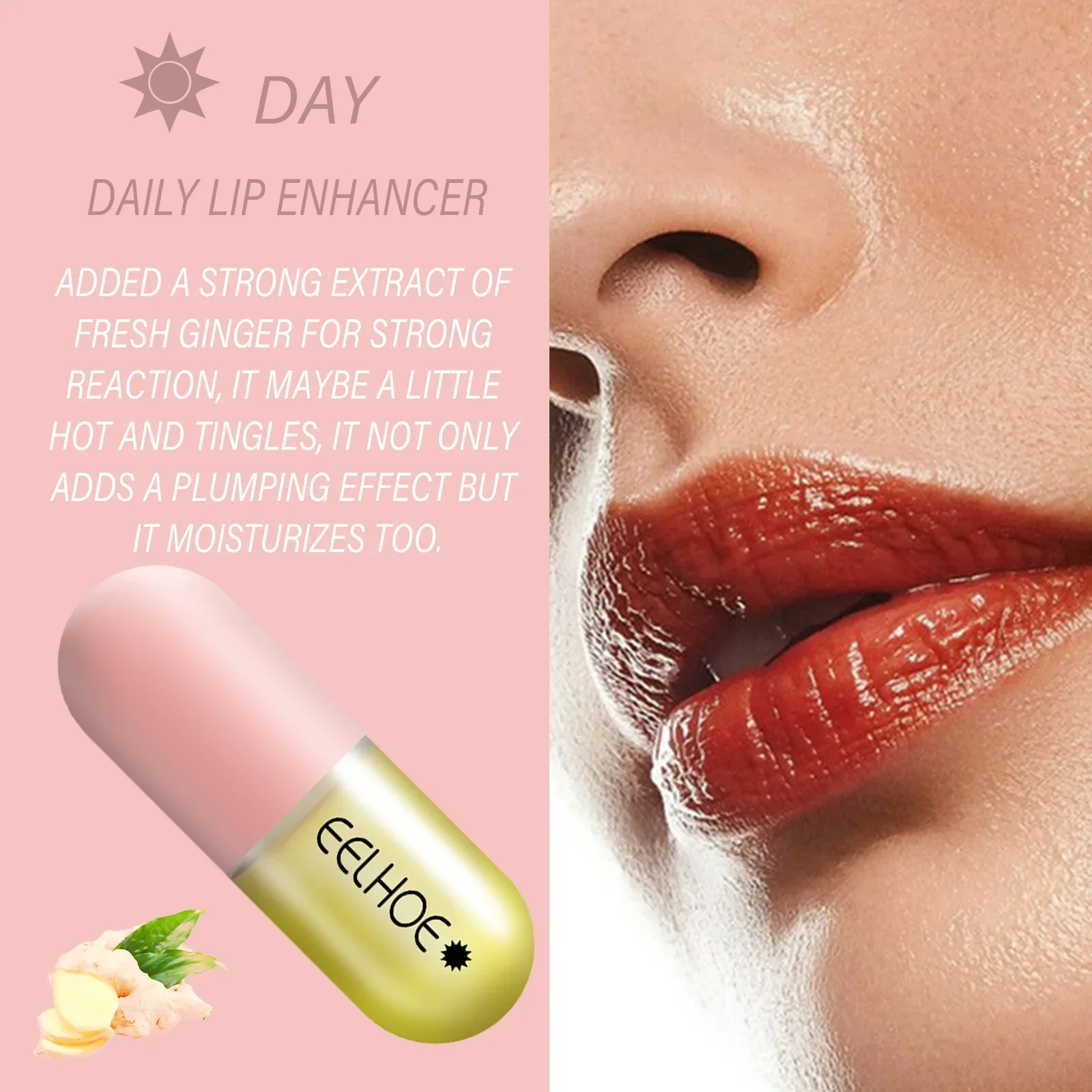 Lip Mollige Serum Verhoging Lippen Elasticiteit Instant Volumiserende Etherische Olie Verminderen Fijne Lijntjes Hydraterende Voedt Sexy Lipverzorging