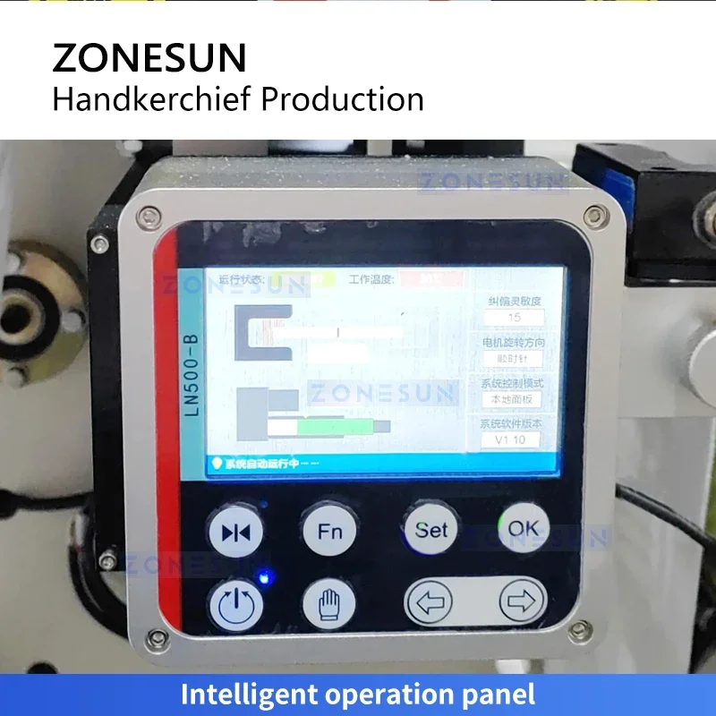 ZONESUN ZS-ZJL1 Gezichtsdoekjes Papier Converteermachines Weefselverpakkingslijn Snij- en stapelmachine voor vellen