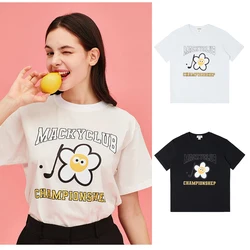 通気性のある半袖ゴルフTシャツ,女性用,純綿,チャンピオン,新しいコレクション2024